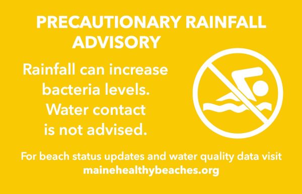 rainfall advisory